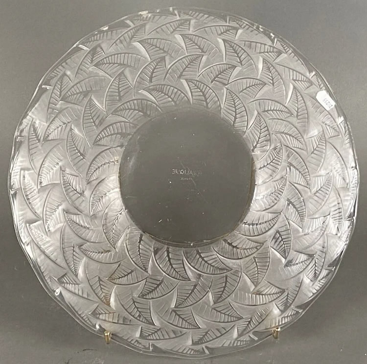 Rene Lalique Ormeaux Plate 