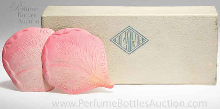 Rene Lalique Roses Perfume Card