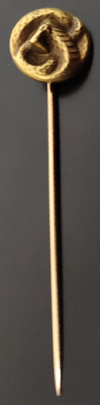 R. Lalique Serpent-2 Stickpin