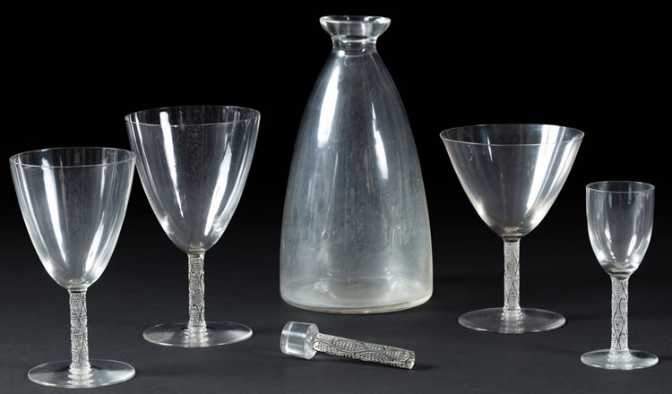 R. Lalique Thann Tableware