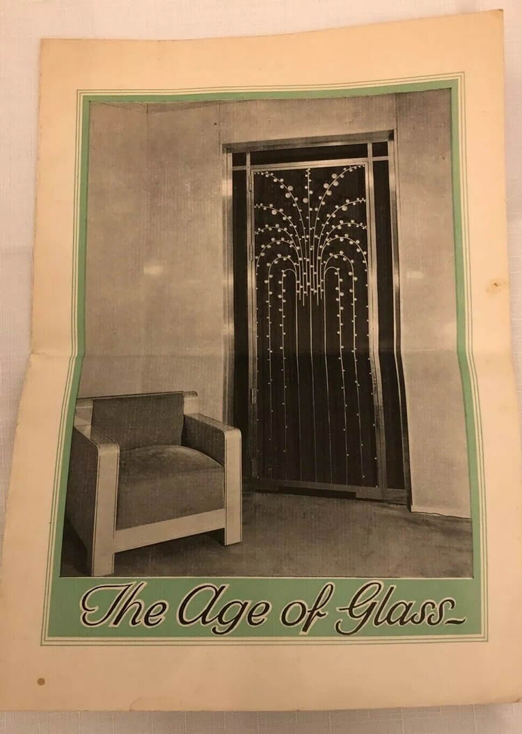 Rene Lalique The Age of Glass Brochure