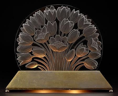 R. Lalique Tulipes-3 Decoration