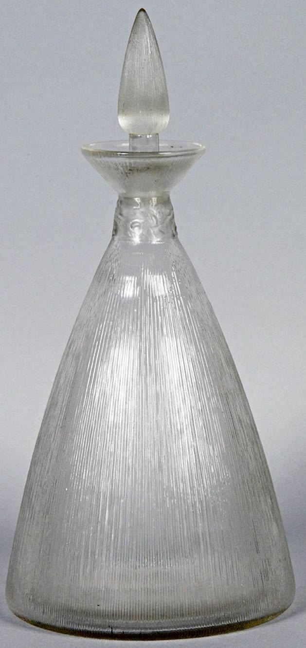 R. Lalique Vigne Strie Decanter