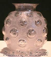 Rene Lalique Vase Antilopes