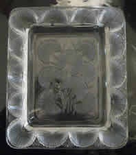 Rene Lalique Ashtray Bluets
