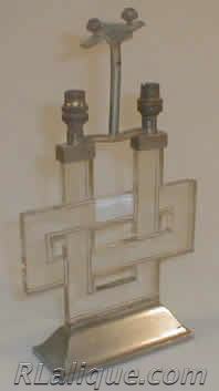 Rene Lalique Lamp Entrelacs