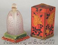 Rene Lalique Perfume Bottle Le Lilas De Gabilla