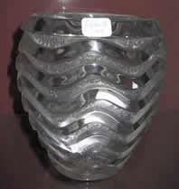 Lalique Vase Meandres