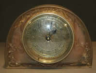 Lalique Clock Moineaux