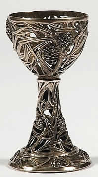 Lalique Chalice Pommes de Pins