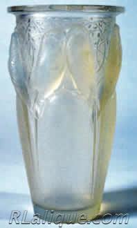 Rene Lalique Vase Ceylon