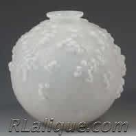 Rene Lalique Vase Druides