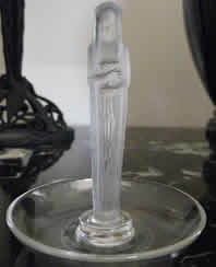 Rene Lalique Ashtray Statuette De La Fontaine