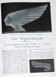 Rene Lalique Magazine The Studio February 1931