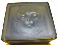 Chat Lalique France Crystal Modern Cat Box