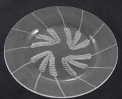 Lucerne Lalique France Crystal Modern Plate