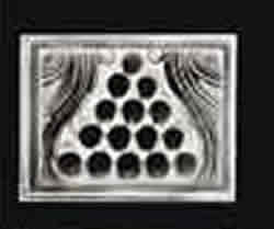 Raisin Lalique France Modern Crystal Panel