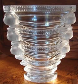 Saint Marc Lalique France Crystal Vase