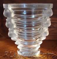 R Lalique Glass Item Also Made Post War by Cristal Lalique