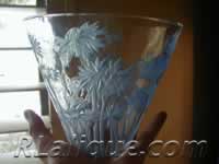 R Lalique Glass Item Also Made Post War by Cristal Lalique