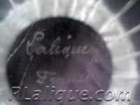 R Lalique Glass Item Also Made Post War by Cristal Lalique