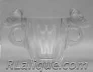 R Lalique Glass Item Also Made Post War by Cristal Lalique