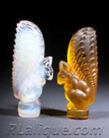 R Lalique Glass Item Also Made Post War by Cristal Lalique