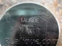 R Lalique Glass Item Also Made Post War by Cristal Lalique