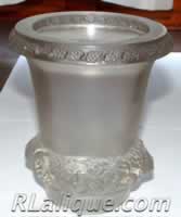 R Lalique Glass Item Also Made Post War by Cristal Lalique