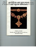Rene Lalique in Auction Catalogue For Sale: Antique, Art Nouveau, and Art Deco Jewlery, Sotheby Parke Bernet, June 19, 1980