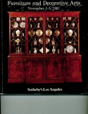 Rene Lalique in Auction Catalogue For Sale: Furniture and Decorative Arts, Sotheby's, Los Angeles, November 3-5, 1981