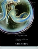Lalique Auction Catalogue For Sale: Lalique Glass, Christie's South Kensington, London, May 23, 2007