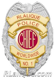R Lalique Police R Lalique Police Badge