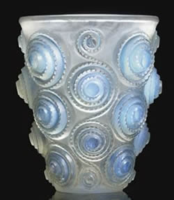 Rene Lalique Vases Spirales