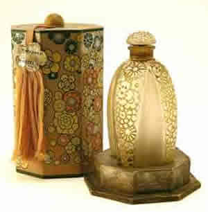 Rene Lalique Perfume Bottle Toutes Les Fleurs for Gabilla in Original Box
