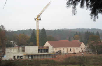 Lalique Museum Building Site With Crane