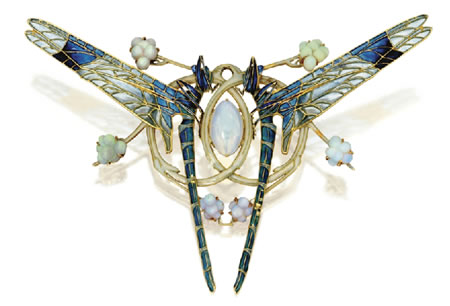 Rene Lalique Dragonfly Pendant