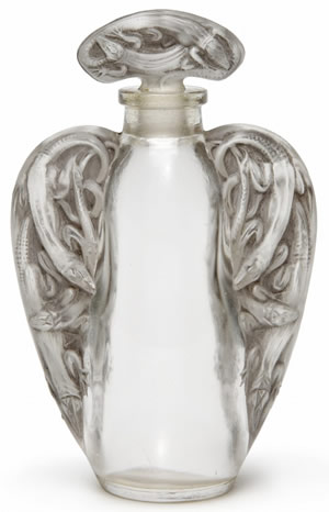 Rene Lalique Lezards Perfume Bottle