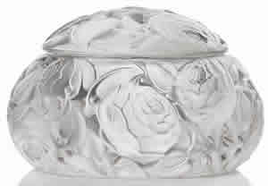 Rene Lalique Dinard Box Covered With Roses