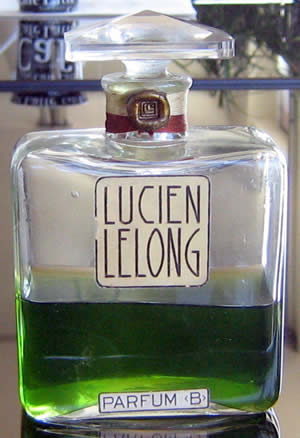 Lucien LeLong Parfum B Perfume Bottle 1926