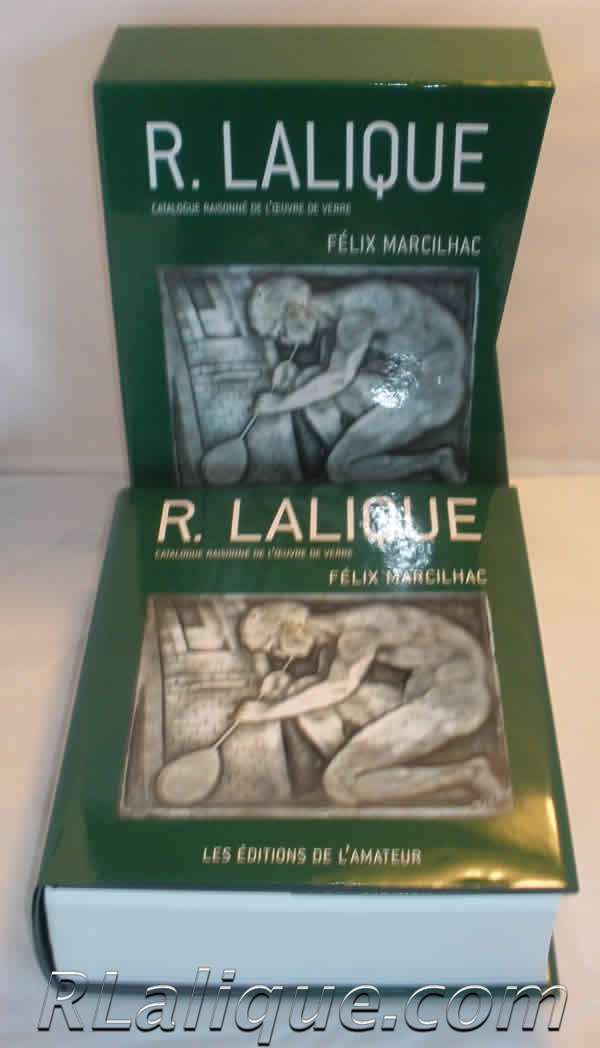 R.Lalique Catalogue Raisonne Book and Slipcase Separately
