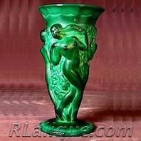 R. Lalique Vase Fake - Not by Rene Lalique