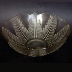R Lalique Bowl Felix by Rene Lalique With Alterations