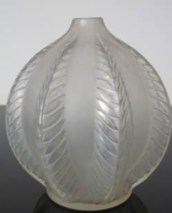 R. Lalique Malines Vase Missing Neck And Rim