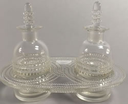 R. Lalique Nippon Oil And Vinegar Set