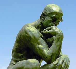 Thinker Rodin Statue