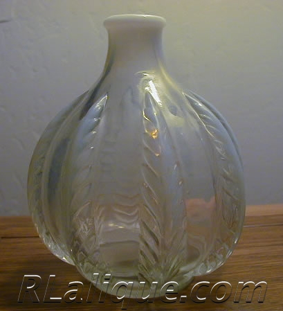 R Lalique Malines Vase Fake - Not R Lalique