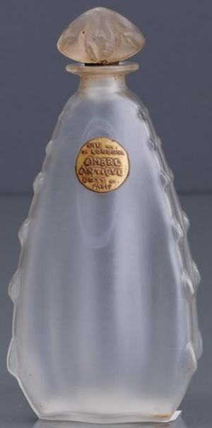 Close Copy Of Coty Chypre Perfume Bottle Made By Coty And Labeled For Ambre Antique That Is Unsigned