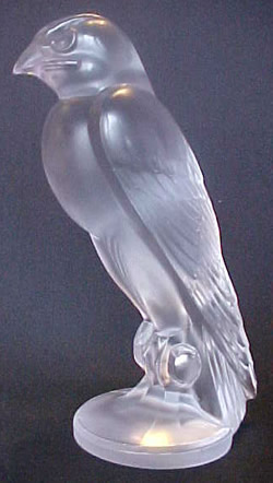Faucon Car Mascot Close Call Copy Of Rene Lalique Falcon Mascot