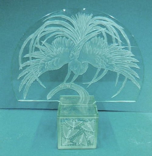 Oiseau De Feu Centerpiece Copy Of Rene Lalique Design